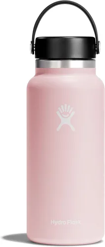 Miniatura 13 de Hydro Flask - Botella de agua de acero inoxidable aislada - Boca ancha con tapa flexible, sin derrame, a prueba de fugas y recargable de 40 oz Negro