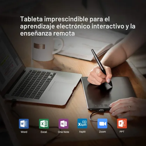 Miniatura 8 de HUION Inspiroy H640P - Tableta de dibujo, arte digital de 6 x 4 pulgadas con lápiz capacitivo sin batería, presión de bolígrafo 8192, 6 teclas