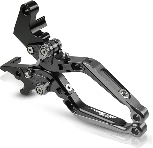 Miniatura 7 de Accesorios CNC para motocicleta, ajustable, plegable, extensible, con logotipo, palancas de embrague de freno, manillar, extremos para Yamaha XTZ750
