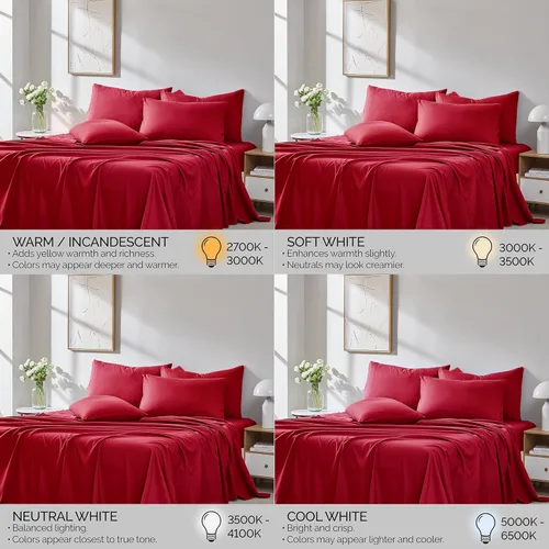 Miniatura 276 de Southshore Fine Living, Inc. Juego de 7 piezas de sábanas King divididas para cama ajustable, juego de sábanas King divididas con bolsillo de 21