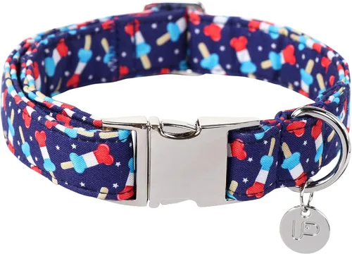 Miniatura 35 de Collar de Perro de Halloween con Hebilla de Metal Collar de Perro de Calabaza de Regalo para Perros Pequeños Medianos Grandes Niñas o Niños Collares