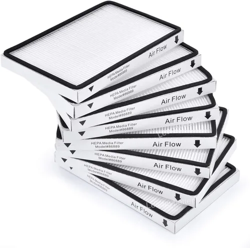 Leadaybetter Paquete de 8 filtros HEPA 86889 mc-v199h 40324 para aspiradora Kenmore EF-1, pieza de repuesto #86889