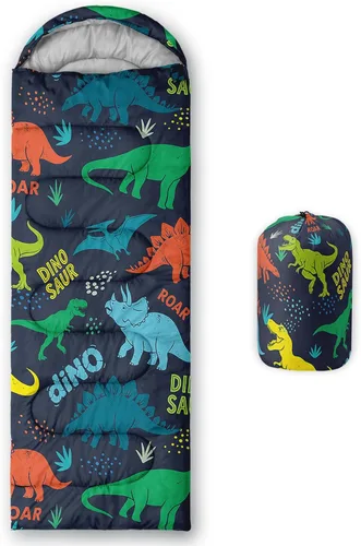 Axolotl Saco de Dormir de Unicornio para Niños y Niñas – Sacos de Dormir Ligeros Cálidos para Clima Frío, Saco de Dormir Portátil Impermeable con