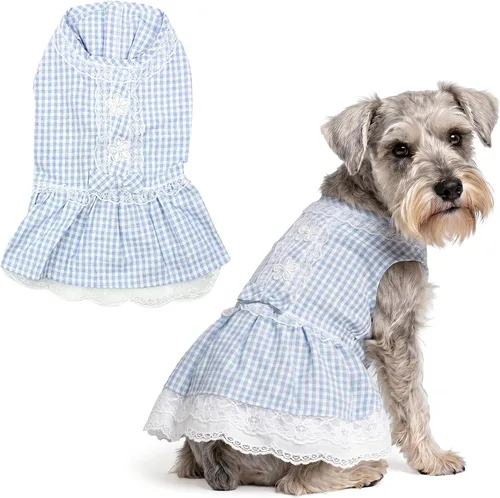 Miniatura 31 de Parisian Pet Chambray - Vestido para perro - Ligero sin mangas para perro, niña, talla XS Chambray en general