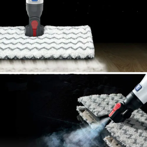 Miniatura 3 de Paquete de 2 almohadillas de repuesto para trapeador de vapor Shark Lift-Away Pro Steam Pocket Mop S3973 S3973D S3973WM y Genius Steam Pocket Mop