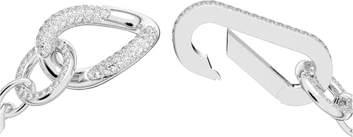 Miniatura 2 de SWAROVSKI Dextera Bracelet with White Crystal Pavé on a Rhodium Plated Setting