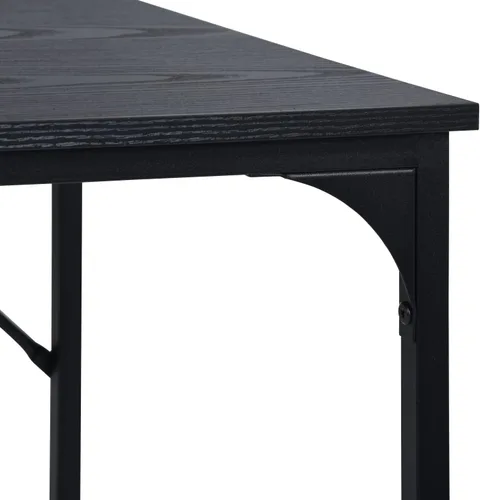Miniatura 7 de FurnitureR Escritorio para computadora con bolsa de almacenamiento, escritorio de oficina en casa, escritorio de estudio, oficina, escritorio
