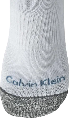 Miniatura 166 de Calvin Klein Calcetines para hombre, mezcla de algodón, acolchados, sin talla, forro de calcetines atléticos (6 unidades)