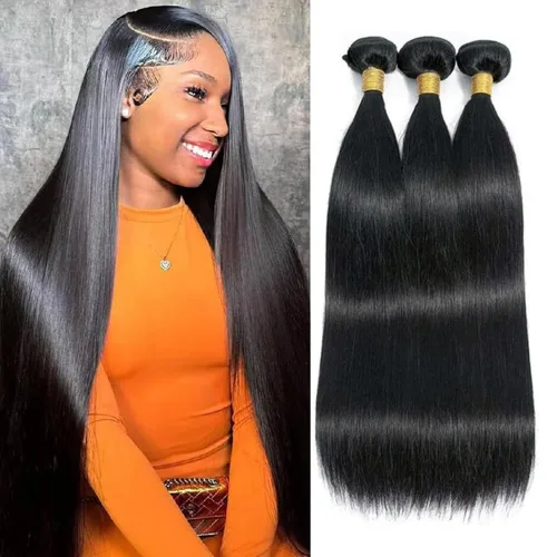Miniatura 36 de Extensiones de pelo rizado brasileño de Selina, pelo virgen brasileño, 100 gramos/paquete, color natural (16 pulgadas, rizado)