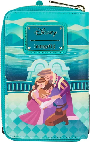 Miniatura 3 de Loungefly Disney Tangled Princess Castle - Cartera con cremallera alrededor