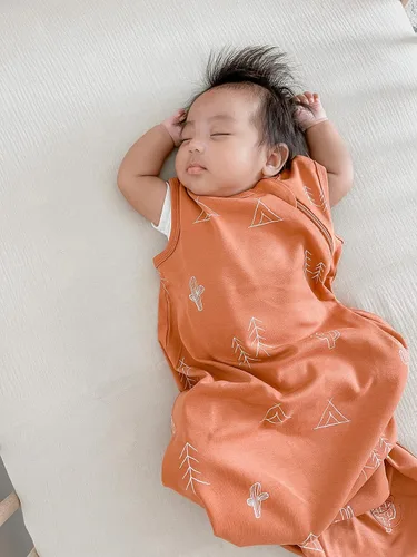 Miniatura 2 de Ecolino - Saco de dormir de algodón orgánico para bebé - Manta portátil para bebé con cremallera de 2 vías - Bolsa de dormir para bebé - 6-18 meses