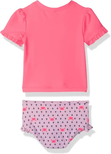 Miniatura 2 de Simple Joys by Carter's Toddlers and Baby Girls' 2-Piece Assorted Rashguard Sets