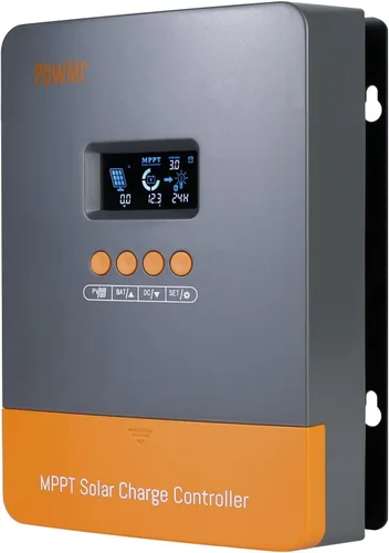 Miniatura 10 de Controlador de Carga Solar MPPT 12V 24V 30 Amperios, Controlador MPPT 30A Regulador Solar 30A con Pantalla LCD para Carga de Baterías AGM, Gel