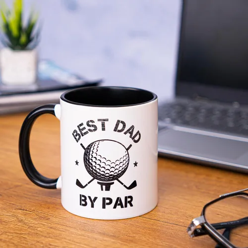 Miniatura 3 de decorluxes Regalos de golf para papá, taza de cerámica de 11 onzas, taza para el mejor papá por par, divertido regalo de golf para hombres, marido