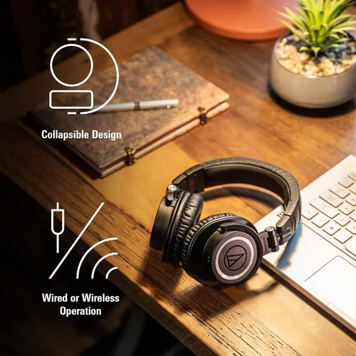 Miniatura 6 de Audio-Technica ATH-M50XBT2 Auriculares inalámbricos, color negro