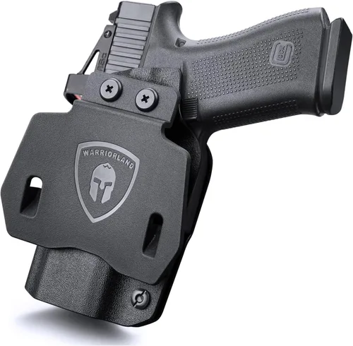 Miniatura 18 de WARRIORLAND Funda OWB Kydex con corte óptico, ajuste seleccionado para Glock 17/19/19X/43/43X MOS, sin riel 1911, Hellcat/Hellcat Pro, Taurus Glock