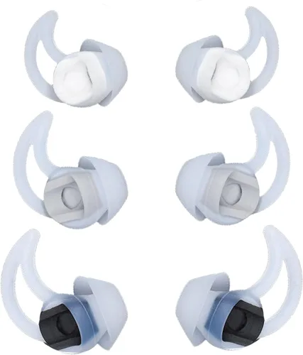 Miniatura 8 de Puntas de repuesto para auriculares pequeños, puntas de silicona compatibles con auriculares Bose QC20 QC20i SoundSport SIE2i IE2 IE3, 3 pares