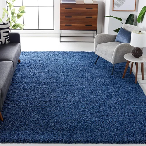Miniatura 31 de SAFAVIEH Laguna Shag Collection - Alfombra decorativa, 2 pies 3 pulgadas x 4 pies, color beige, diseño sólido, no desprende pelusa y de fácil