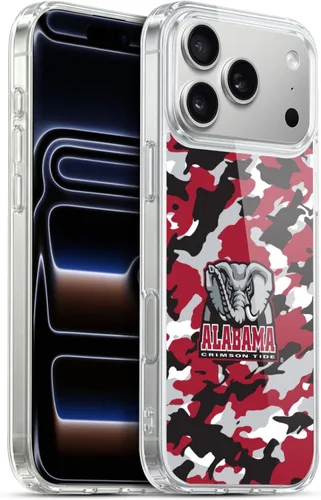 Miniatura 173 de Head Case Designs Funda de gel suave con licencia oficial de la Universidad de Alabama UA Collage compatible con Apple iPhone 13 Pro Max