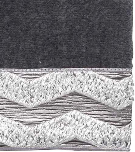 Miniatura 2 de Avanti Linens - Toalla de mano, algodón suave y absorbente (colección Chevron Galaxy, granito)