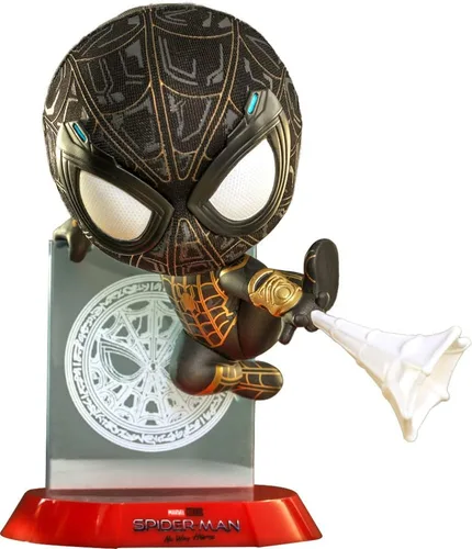 Spider-Man: No Way Home - Traje negro y dorado de Spider-Man Cosbaby