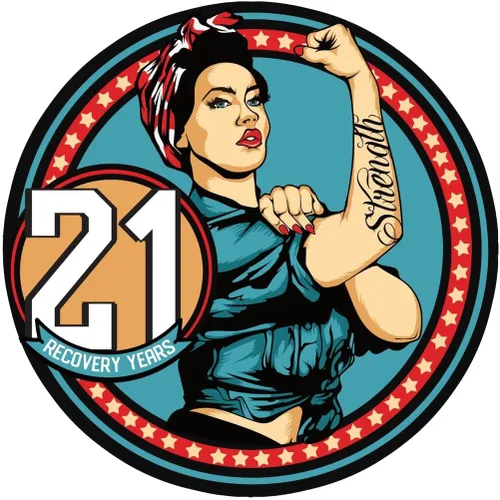 Miniatura 39 de Sobriety Coin – Rosie Strength Tattoo Recovery AA Chip, medallón de alta resistencia, regalo perfecto para cualquier persona en recuperación