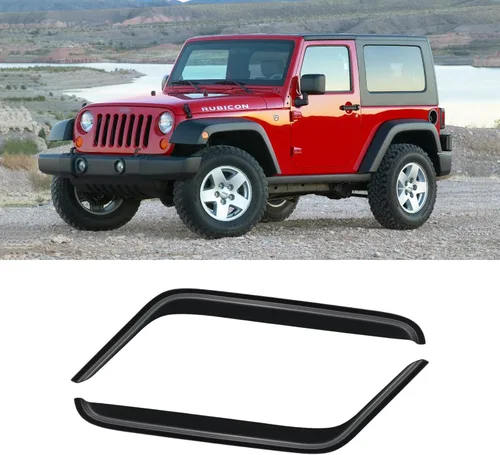Miniatura 144 de Visera de ventana para Honda Civic 2022-2025, protectores de lluvia de canal exterior, escudos, deflector de ventilación, sombra, viento, humo