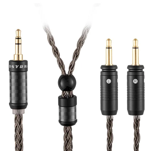 Miniatura 9 de Cable equilibrado de 0.173 in compatible con auriculares Focal Clear MG, Stellia, Celestee, Elear, Elegia, Elex, Radiance para cable focal