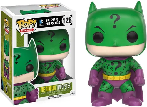 Miniatura 2 de Funko POP Heroes Villains as Batman Riddler figura de acción