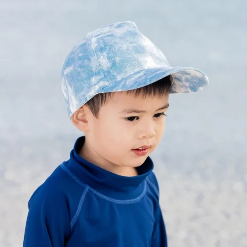 Miniatura 2 de JAN & JUL Gorra de béisbol de algodón 50+UPF (bebé, niño, niños)