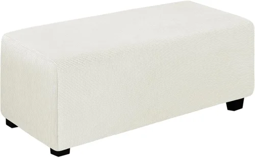 Miniatura 153 de Easy-Going Funda Elástica para Otomana Taburete de Almacenamiento Plegable Protector de Muebles Funda Rectangular Suave con Parte Inferior Elástica