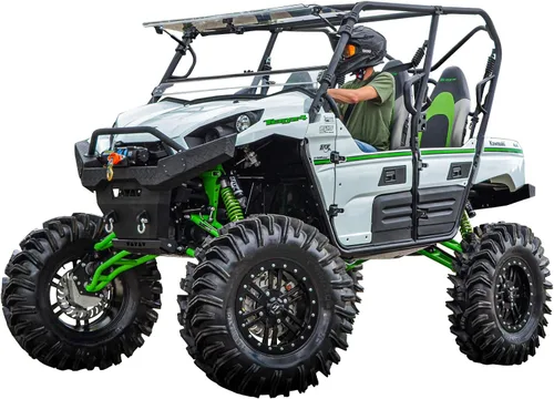 Miniatura 10 de SuperATV Kit de elevación de suspensión de 6 pulgadas compatible con Kawasaki Teryx 4: 2012-2015/Teryx 800: 2014-2015 Viene con ejes Rhino, brazos