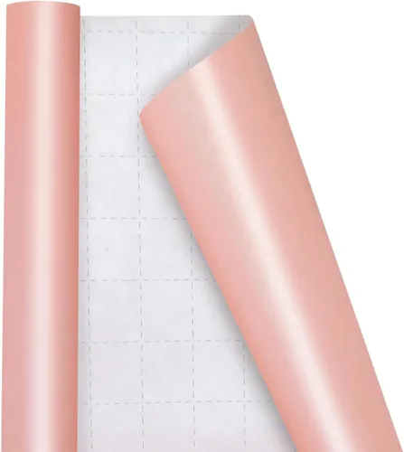 Miniatura 14 de Papel de regalo de cumpleaños, rollo de papel de regalo, papel de regalo kraft – patrón colorido de feliz cumpleaños para niños y niñas, papel