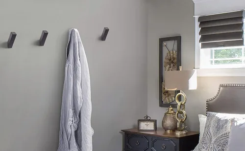 Miniatura 4 de NINETREX Ganchos negros para toallas, gancho negro mate, ganchos modernos para toallas, ganchos de acero inoxidable SUS 304, resistentes al agua