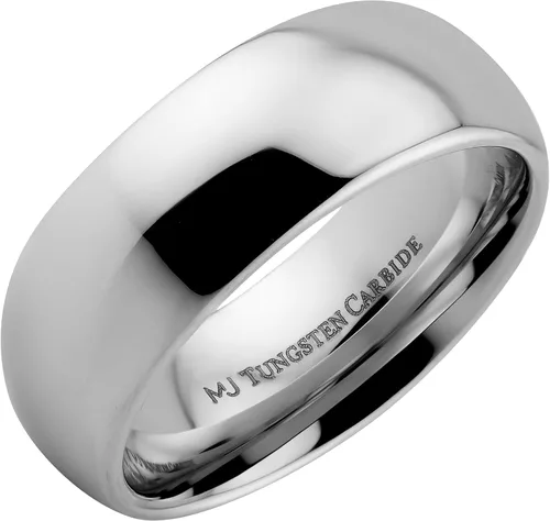Miniatura 13 de Anillo de boda clásico de carburo de tungsteno de 0.079 in a 0.394 in