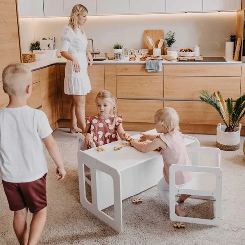 Miniatura 9 de Sweet Home from wood Montessori Juego de mesa de juego de madera para niños, juego de mesa para niños pequeños o mesa de aprendizaje preescolar