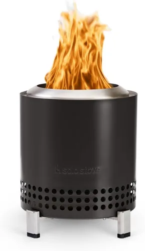Miniatura 33 de Solo Stove Mesa, Hoguera de Mesa de 5.1 Pulgadas con Soporte - Hoguera de Acero Inoxidable Sin Humo para Acampar, al Aire Libre y Patio - Hoguera