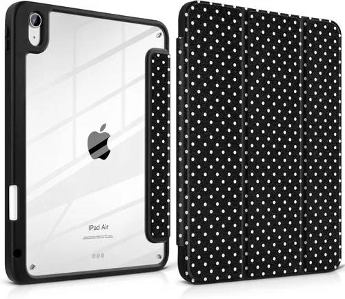 Miniatura 44 de MEEgoodo Funda para iPad Air de 11 pulgadas M3 2025 / M2 2024, para iPad Air de 5ª y 4ª generación de 10.9 pulgadas 2022/2020, funda para tableta