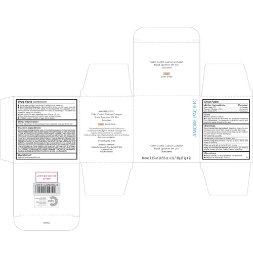 Miniatura 23 de AMOREPACIFIC – Cojín de control de color, compacto, de amplio espectro SPF 50+