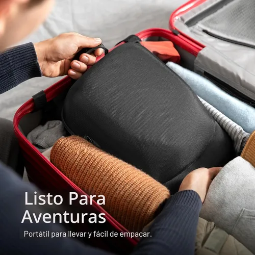 Miniatura 2 de Ozueccr Estuche de viaje para casco duro: almacenamiento para gorras de béisbol con asa de transporte y correa ajustable para el hombro, organizador