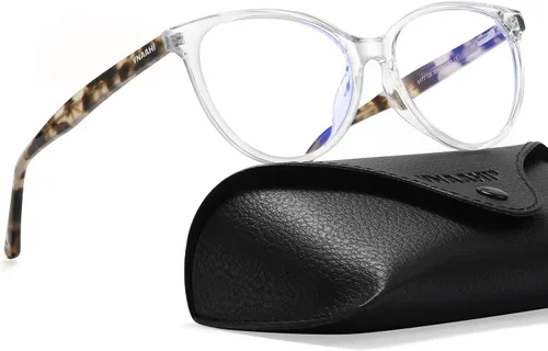 Miniatura 16 de Gafas de luz azul para hombres y mujeres, 99% bloqueador de luz azul, protección UV. Ideal para uso en computadora, juegos, lectura. Negro