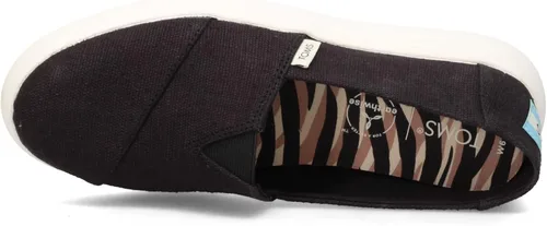 Miniatura 5 de TOMS Alpargata malva sin cordones para mujer, Blanco