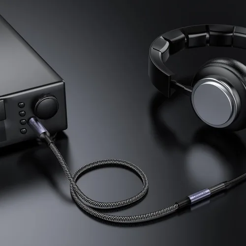 Miniatura 3 de MOSWAG Adaptador de auriculares de 1/4 a 0.138 in 6.6 pies/6.6 ft, TRS 0.250 in 1/4 macho a 0.138 in 1/8 hembra adaptador de audio estéreo