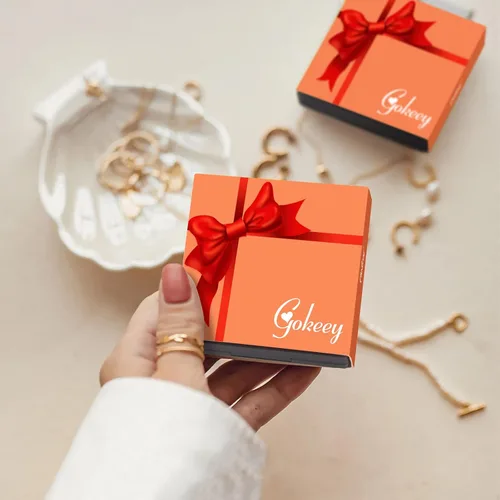 Miniatura 6 de Gokeey Small Gold Huggie Hoop Earrings Set for Women 14K Real Gold Plated Hypoallergenic Lightweight Earrings for Sensitive Ears Everyday Earrings