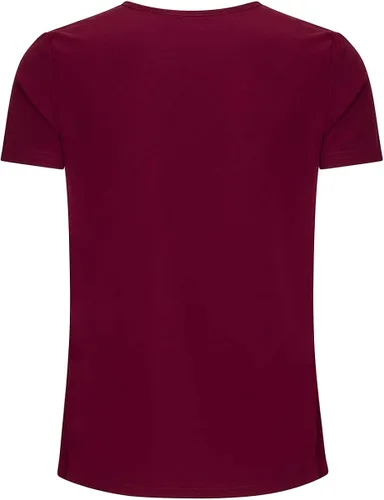 Miniatura 3 de Natural Uniforms Conjunto de top elástico con cuello en V y pantalón cargo para mujer