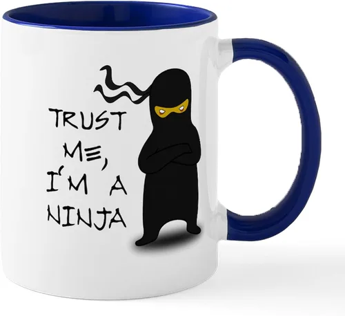 Miniatura 91 de CafePress Ascii - Taza de café de cerámica, taza de té, 11 onzas