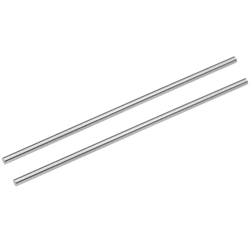 Miniatura 7 de uxcell Varilla de acero redonda, barra de torno HSS de 0.512 in, herramienta de 5.906 in de largo, para engranajes de eje, taladradora, taladradora