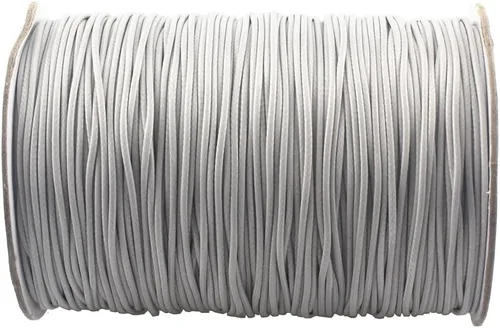 Miniatura 39 de Cordón de poliéster encerado para hacer joyas, cuerda encerada con carrete para hilo de bricolaje (rojo, 0.020 in (150 yardas))