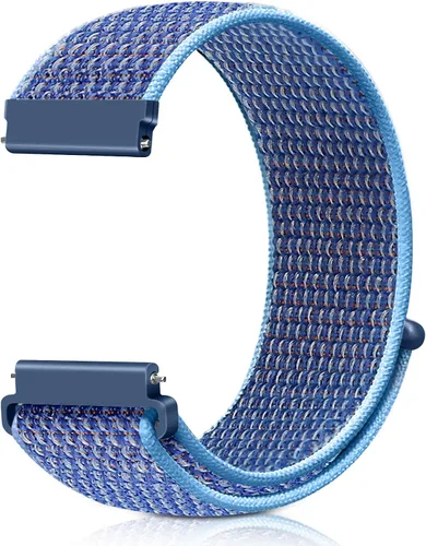 Miniatura 41 de Correas deportivas de nailon de 0.709 in de liberación rápida compatibles con Garmin Venu 4 1.614 in/3S 1.614 in/Venu 2S/Vivoactive 4S/Vivomove