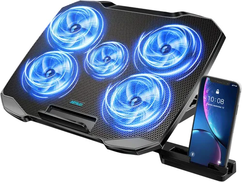 AIMIUZI Almohadilla de Enfriamiento para Laptop Soporte Enfriador para Laptop, Almohadilla de Enfriamiento con Ventilador para Laptop para Laptops